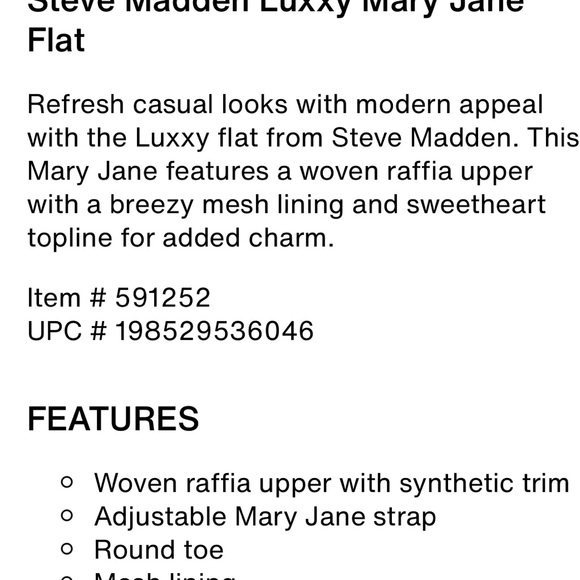 Steve Madden Luxxy Mary Jane Flat - Picture 10 of 10